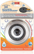 SinkShroom Revolutionary Clog-Free Sink Strainer Basket by SinkShroom