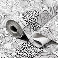 Floral Drawer and Shelf Liner for Kitchen 16IN x 20FT, Non-Adhesive and Strong by Amiitay