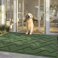hicorfe Front Door Mat Outside Entrance, Stain and Fade Resistant, Non Slip by Hicorfe