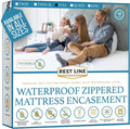Full/Double 54x75” Premium Waterproof Zippered Mattress Encasement, 100% Cotton by RestLine