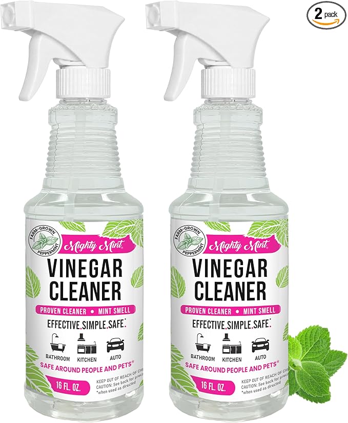 Mighty Mint Vinegar Cleaner, All-Purpose Spray, Natural Spearmint Scent by MightyMint