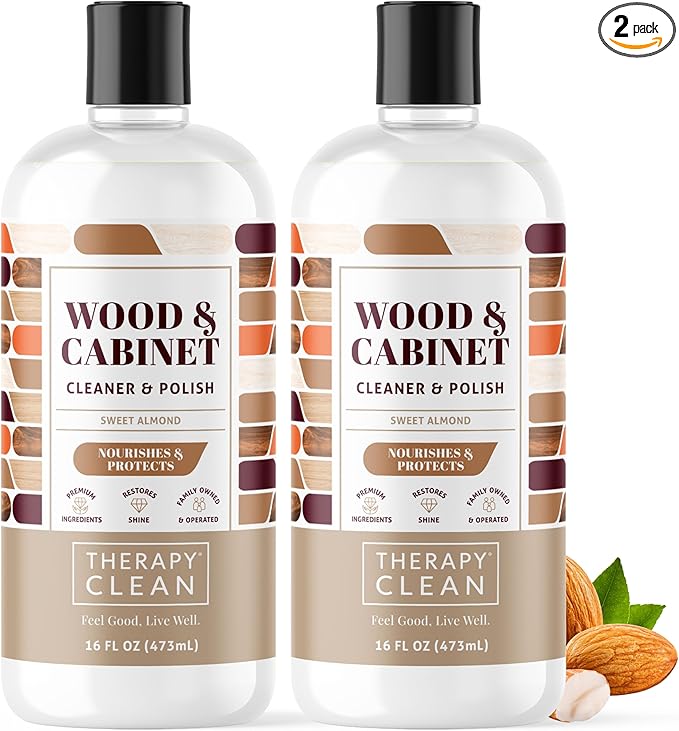 Therapy Wood Cleaner and Furniture Polish 16 oz. by TherapyClean