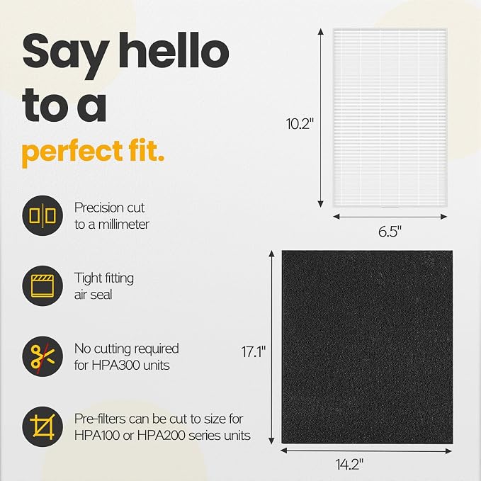 HPA300 HEPA Filter Replacement Compatible - Image 4