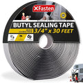 XFasten Butyl Sealing Tape, 1/8-In x 3/4-In x 30-Foot Plumbers Putty, RV Sealant by XFasten