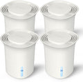 CLEVAST Refillable Moisture Absorber Bucket, 12.5 oz, 4 Pack, Refills Cups by CLEVAST
