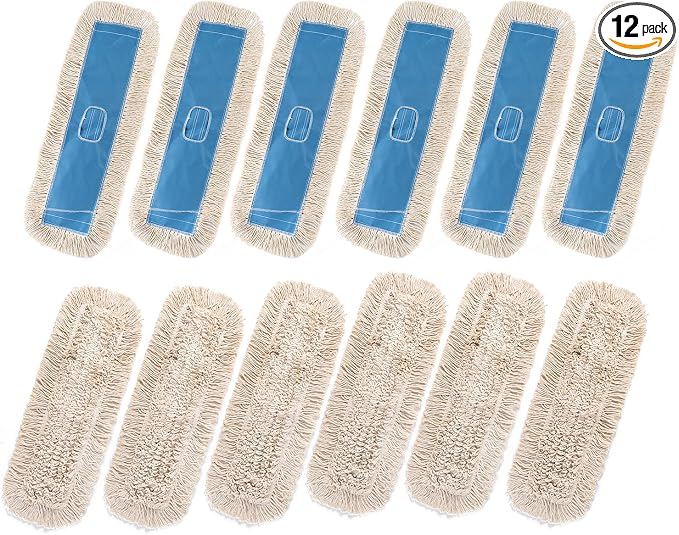 Matthew Cleaning 24'' Industrial Strength Cotton Dust Mop Refill Washable by MATTHEWCLEANINGPRODUCTS