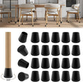 24PCS Extra Small Chair Leg Floor Protectors by Violibar