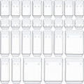 SMARTAKE 28 Piece Drawer Organizers by SMARTAKE