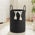 Laundry Basket, Woven Cotton Rope Laundry Hamper, 40L by Artfeel