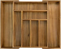 Luxury Acacia Kitchen Drawer Organizer by EcoFives