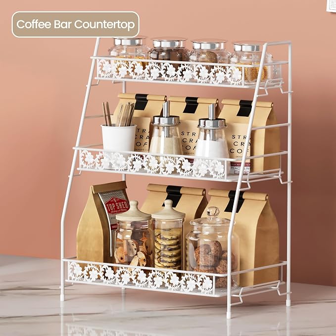 3-Tier Large Size Storage Rack, Counter Organiztion - Image 4