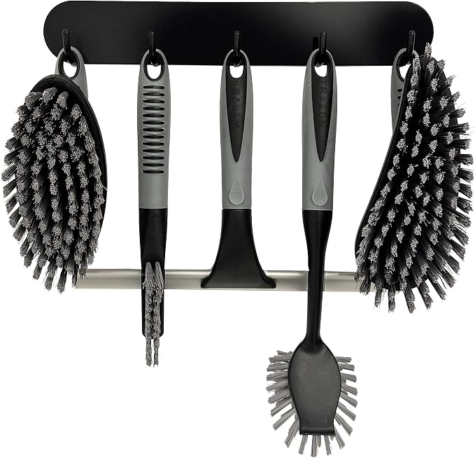 Scrub Brush Set of 6 pcs by TrazonProducts
