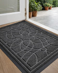 DEXI Front Door Mat Outside Entrance, Heavy Duty Non Slip Low Profile Doormat by DEXI