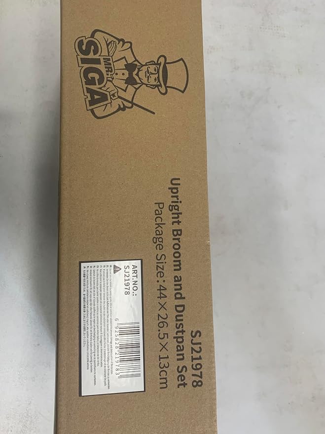 MR.SIGA Broom and Dustpan Set - Image 9