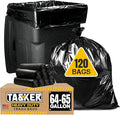 Tasker 65 Gallon Trash Bags Heavy Duty | 120 Count | Extra Large 64 Gallon by Tasker