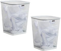Mind Reader Mesh Trash Can, Square Wastebasket by MindReader