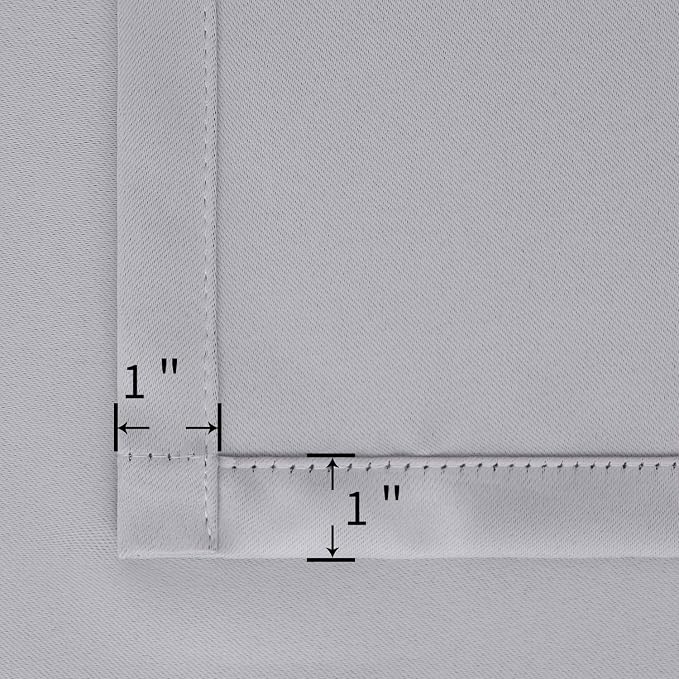 BGment Rod Pocket Room Darkening Curtains - Image 5