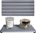 2 PCS Water Absorbing Stone Trays by Unknown