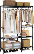 Clothes Rack, Portable Closet, 44.9 Inch Large Capacity Wardrobe Closet by Unknown