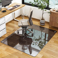 GLSLAND Office Chair Mat, 1/6" Thick Computer Floor Mat by GLSLAND