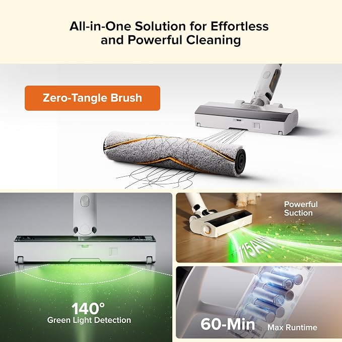 roborock H60 Hub Cordless Stick Vacuum Cleaner - Image 10