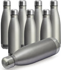 MEWAY 17oz Sport Water Bottle 8 Pack Vacuum Insulated Stainless Steel by MEWAY