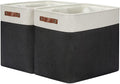 DULLEMELO Extra Large Storage Baskets, Fabric Storage Bins by DULLEMELO