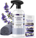 Therapy Stainless Steel Cleaner and Polish 100% USDA Biobased, Fingerprint and by TherapyClean