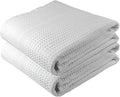 GILDEN TREE Waffle Bath Sheet Large Bath Towels Quick Dry Thin Body Towels by GildenTree