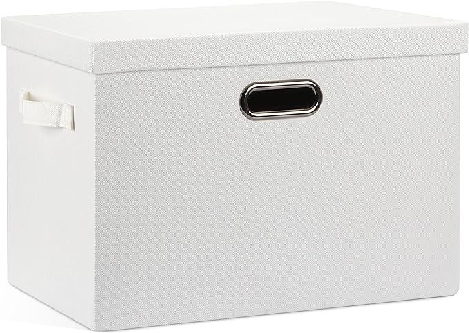 Large 17" 36 Quart Collapsible Stackable Storage Bins by GraciadecoStorage