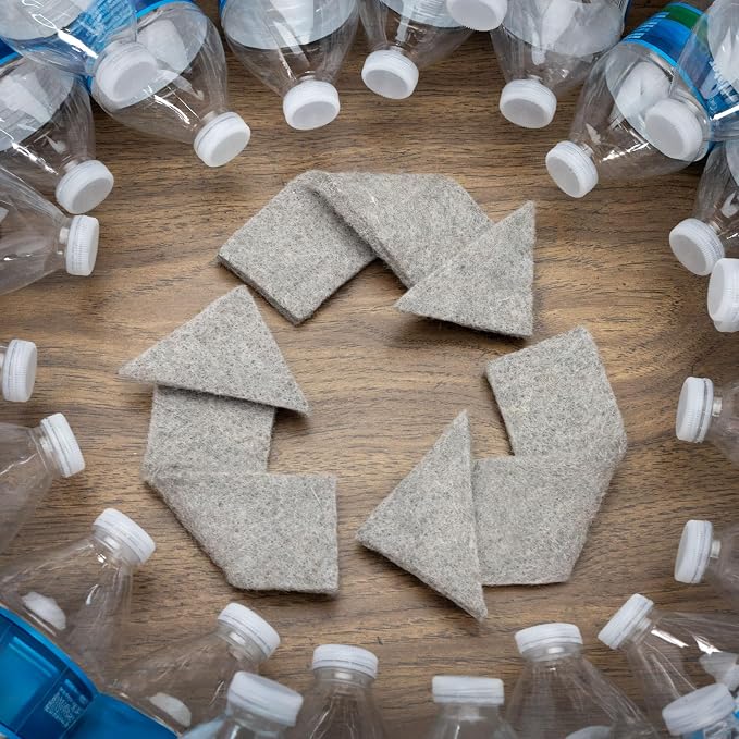 RUGPADUSA - Eco-Plush - 6'x8' - 3/8" Thick - 100% Felt - Extra Cushioned Rug - Image 5