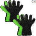 2 Packs Car Wash Mitt 5 Finger Microfiber Wash Mitts Car Dusting Gloves Double by Ferraycle