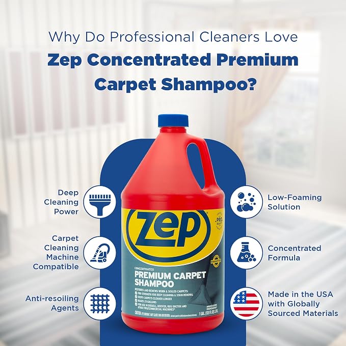 Zep Premium Carpet Cleaner Shampoo - Image 4