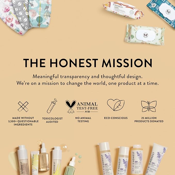 The Honest Company Calm and Cleanse Naturally Scented Wipes Cleansing - Image 9