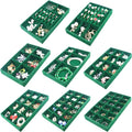 Jewelry Trays Organizer Set of 8 Stackable Jewellry Organizer Trays by 7COLORSKY