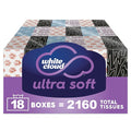 White Cloud Ultra Soft 3-Ply Facial Tissue, 18 Box Multipack, 120 Tissues Per by WhiteCloud
