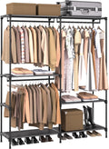 Clothes Rack, Portable Closet, 54.3 Inch Large Capacity Wardrobe Closet by Unknown