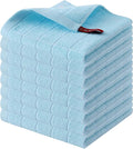 Homaxy 100% Cotton Terry Kitchen Dish Cloths, Ultra Soft and Absorbent Dish by Homaxy