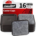 Ezprotekt 2 1/2" Square Reusable Felt Furniture Caster Cups by VisittheEzprotekt