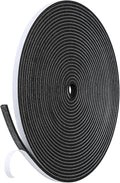 Weather Stripping Door Seal Strip- 1/4 Inch X 1/8 Inch X 26Feet, Strong Adhesive by Amzjjle