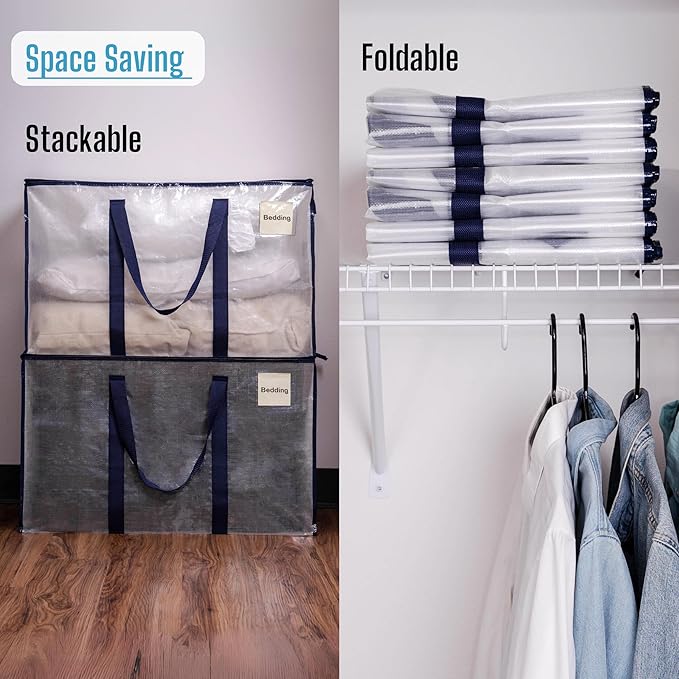 VENO 10 Pack Moving and Storage Bags, Heavy Duty, Alternative to Moving Boxes - Image 8