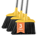 3 Pack Outdoor Heavy Duty Broom 59 Inch by Unknown