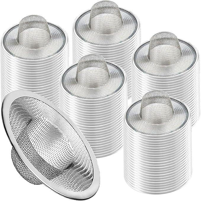 Heavy Duty Stainless Steel Slop Basket Filter Trap Mesh Metal Sink Strainer by ArtioHipo
