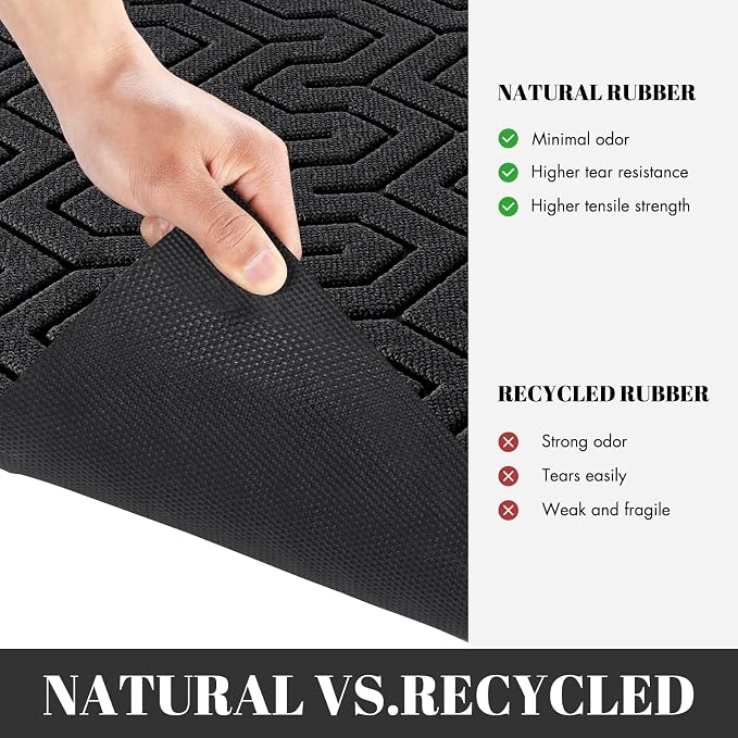 Yimobra Large Door Mat Outside Entrance 47x24, Waterproof Heavy Duty Outdoor - Image 6