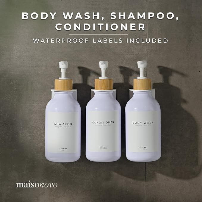 MaisoNovo Shampoo and Conditioner Dispenser - Image 5