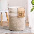 YOUDENOVA Woven Rope Laundry Hamper Basket, 100L Tall Laundry Basket, Baby by YOUDENOVA