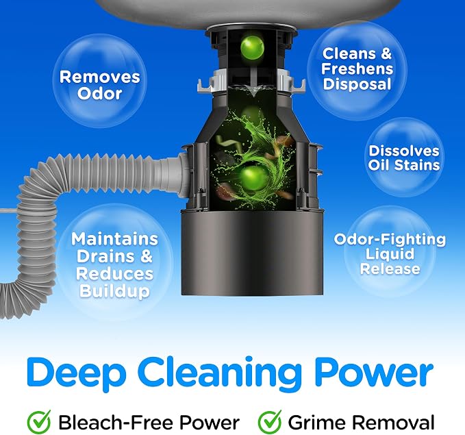 COMPAC HOME Plink Garbage Disposal Cleaner and Deodorizer, Freshens Your - Image 3