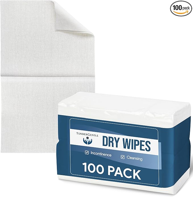 Dry Wipes for Adults by TenderGentle