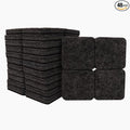 SOFTTOUCH 4717895N Heavy Duty Square Felt Furniture Pads to Protect Hardwood by SOFTTOUCH
