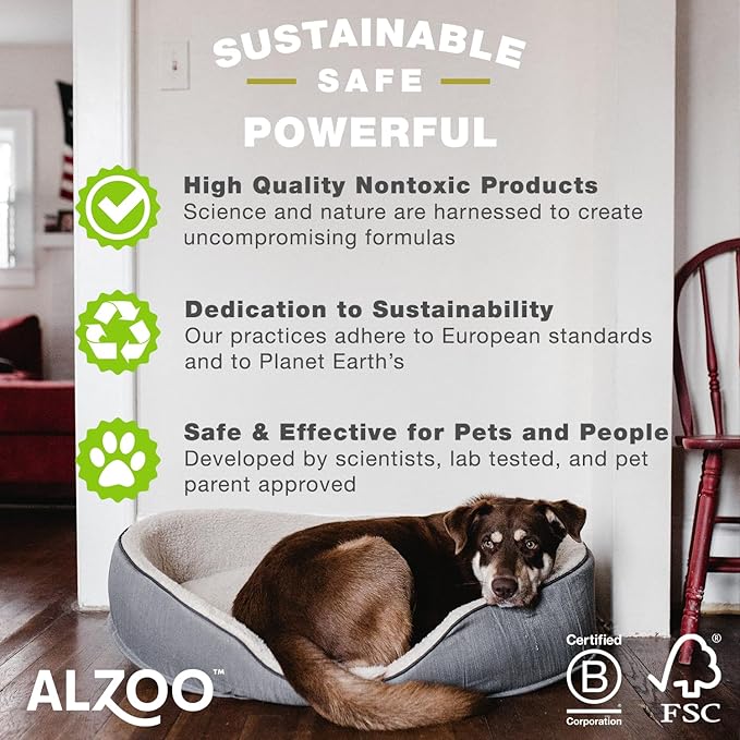 ALZOO Concentrated Stain & Odor Remover Bundle Bottle Set, Includes 32 Fl. Oz - Image 5
